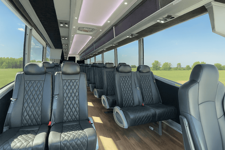 coach bus in Hempstead